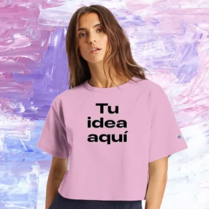 Playera personalizada para mujer Champion